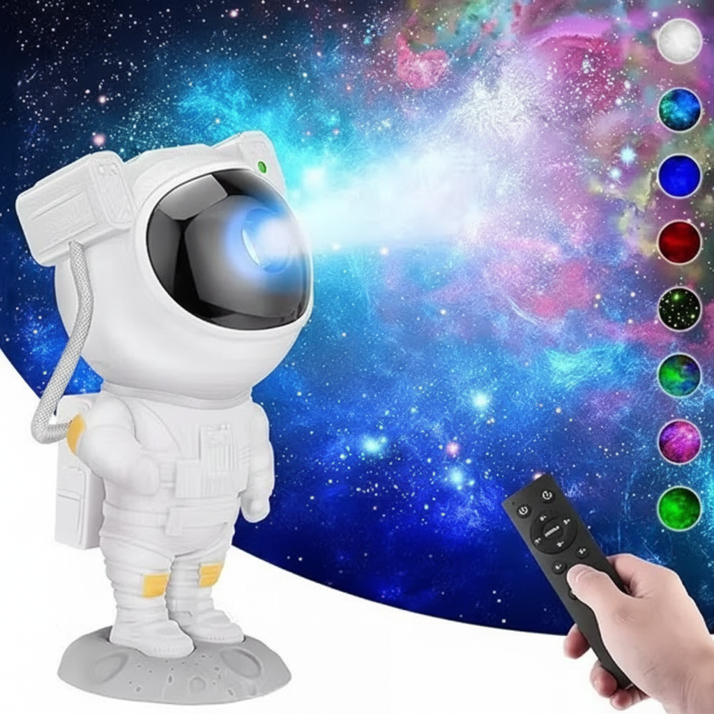 Astronaut Galaxy Projector - Clean Version