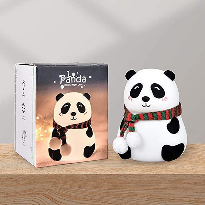 Panda LED Night Light - Rechargeable Color Changing Lamp for Kids